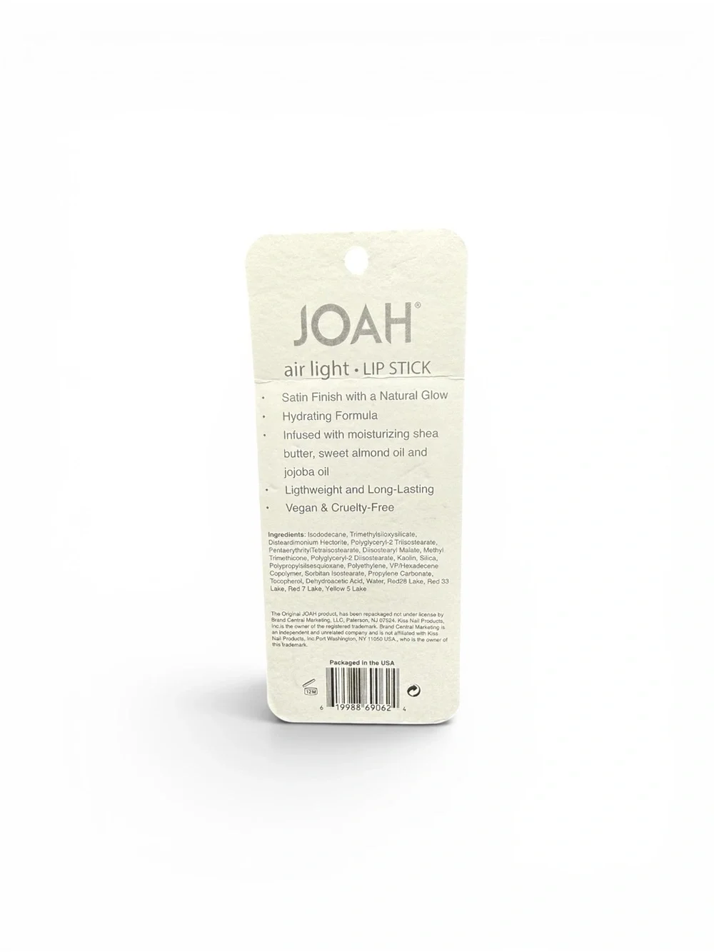🏷️‼️5/$25🏷️‼️💄JOAH💄Air Light Lipstick in Cloud 9/NIP